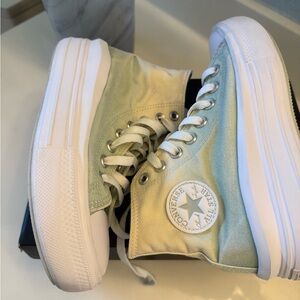 Converse CTAS Move Hi 'Ombre' Egret Light Dew White Women's 5.5